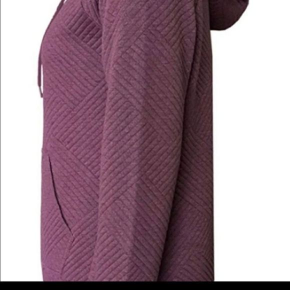 NWT GreenTea purple hoodie size large - Picture 3 of 9